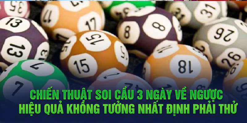 soi cầu lô rơi lộn trong 3 ngày